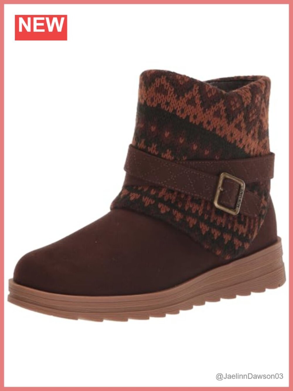 MUK LUKS Natalie Naomi Women's Suede Ankle Booties Round Toe Zip